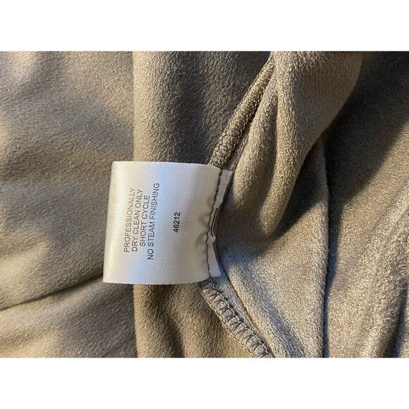 Romeo + Juliet Couture Open Front Taupe Jacket Large - Picture 5 of 6